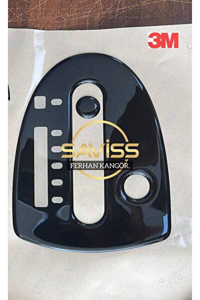 Saviss Focus 1 uyumlu Parlak Siyah OTOMATİK VİTES Konsol üstü maun kaplama (1...