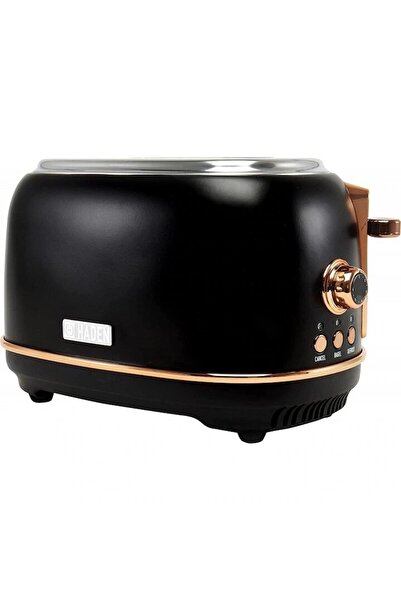 Haden Heritage HAD209191 Toaster - Black/Gold