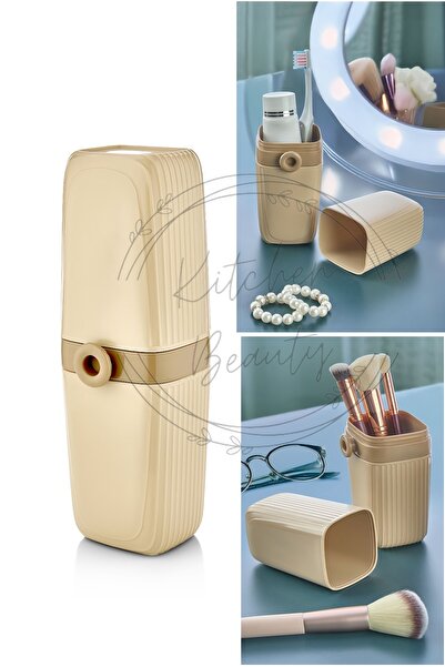 Kitchen Beauty Seyahat Tipi Aksesuar Taşıma Kabı Gözlük Diş Macunu Saklama Ku...