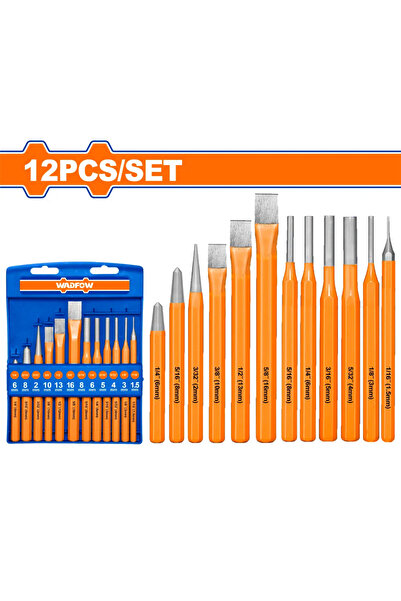WADFOW طقم أزاميل يدوية 12 قطعة – WCC8312