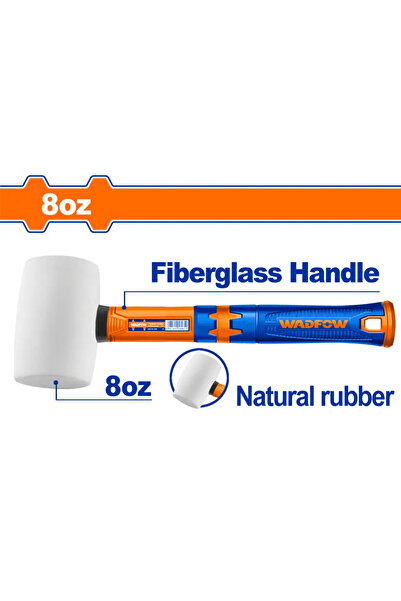 WADFOW Rubel Fiber 8 oz (220 g) Hammer - WHM7303