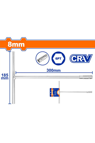 WADFOW مفتاح T مقاس 8مم — WTH1108