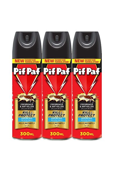 Generic بخاخ بيف باف لقتل الصراصير والنمل بأفضل تركيبة على الإطلاق، 3 × 300 مل