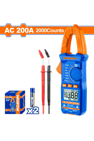 WADFOW 200A AC Clamp Meter - WDM6501