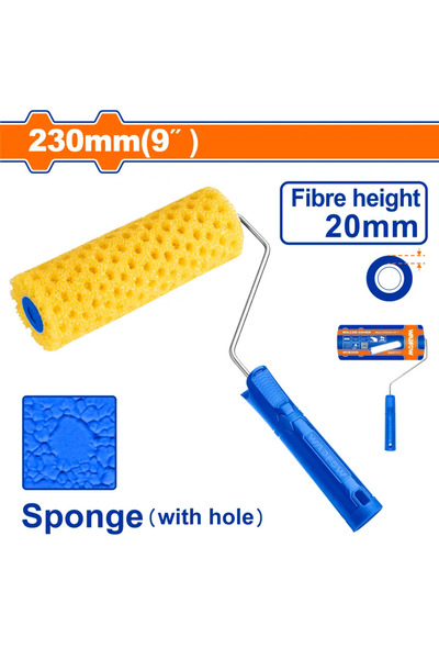 WADFOW رول دهان فوم خشن 230مم — WCB5901