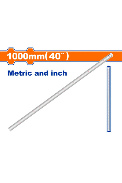 WADFOW مسطرة حديد 1000مم (40 بوصة) — WSR3330