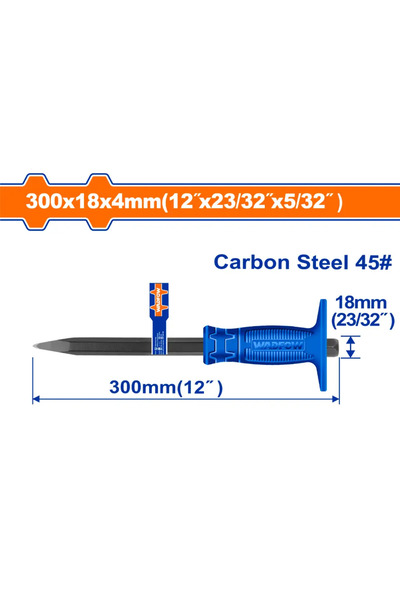 WADFOW إزميل تكسير بلاستيك بوز 18×300مم – WCC1304