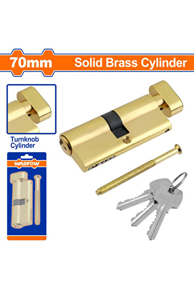 WADFOW سلندر قفل ذهبي 70 مم – WLCC1K02