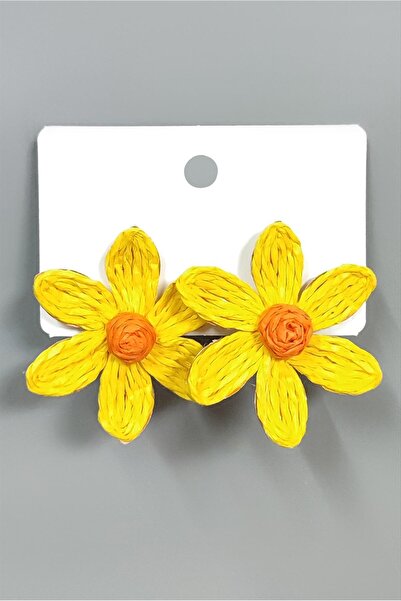 CT STONES Papatya Zr Model Earrings