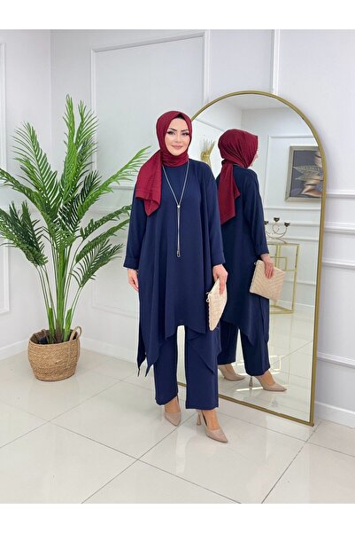 Valens Butik Σετ παντελόνι τουνίκ με κολιέ Damla