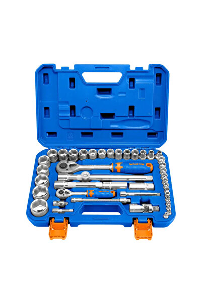 WADFOW 43-Piece 1/2"+1/4" WST3D43 Socket Set