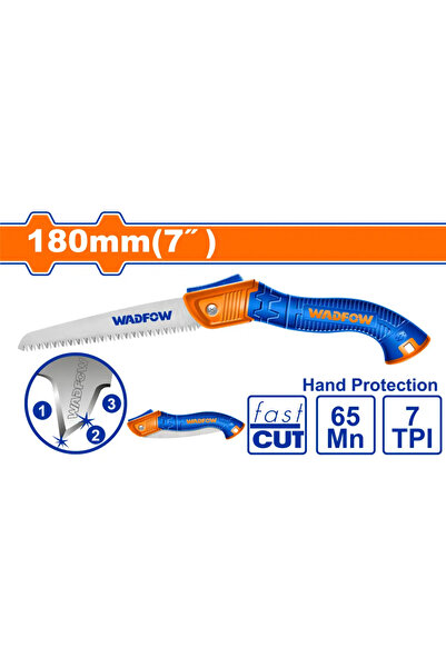 WADFOW منشار نخيل يدوي قابل للطي 7" (180مم) – WHW4607