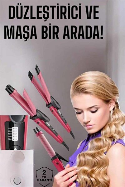 Kanonik Education Hair Styling Straightener and Tongs Heat Adjustable
