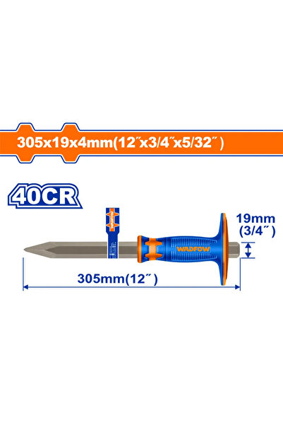 WADFOW إزميل تكسير فيبر بوز 19×305مم – WCC2314