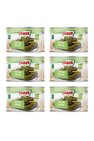 TAMEK Yaprak Sarma 400 gr x 6 Adet