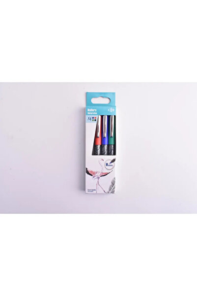 Carrefour Set of 4 Carrefour tapered rollerballs, writing thickness M, Multic...