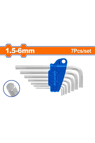 WADFOW طقم مفاتيح ألنكي سداسي قصير 7 قطع – WHK1671