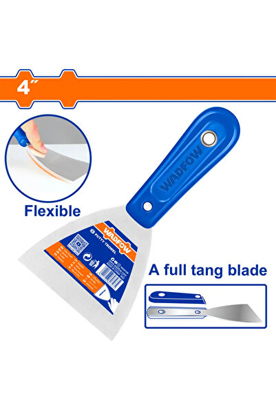 WADFOW سكين معجون 4" يد بلاستيك — WPT6304