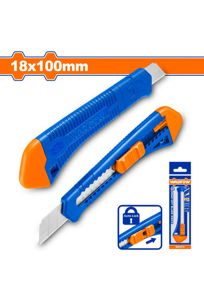 WADFOW سكين موكيت كبير بلاستيك 18×100مم – WSK2918