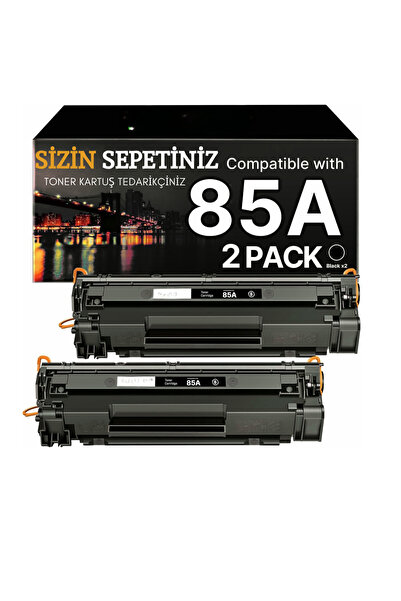 HP Laserjet M1132 M1212nf M1217nfw P1102 P1104w CE285A 85A Uyumlu Toner Kartu...