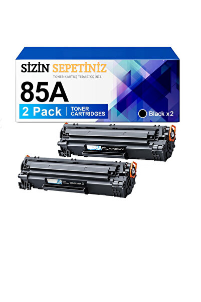 HP Laserjet P1100 P1102 P1104 M1132 M1212nf M1217 CE285A 85A Ekonomik Muadil Toner 2Lİ