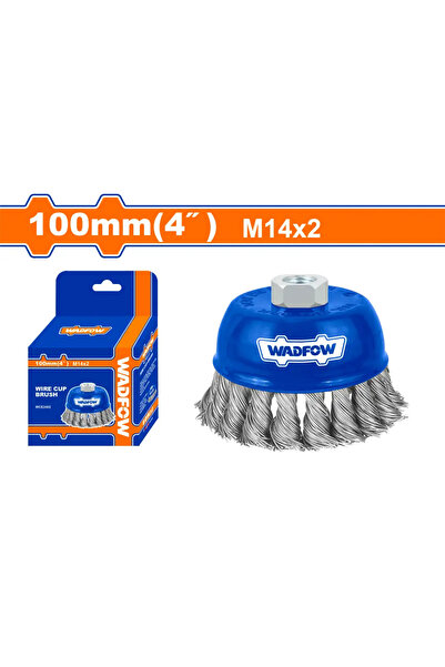 WADFOW فرشاة كوب مجدولة 100مم (4") WCE2402