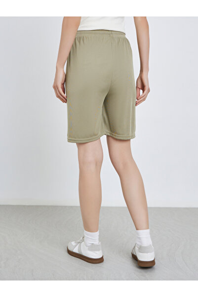 Take Two By Styli Solid Casual Shorts with Drawstring