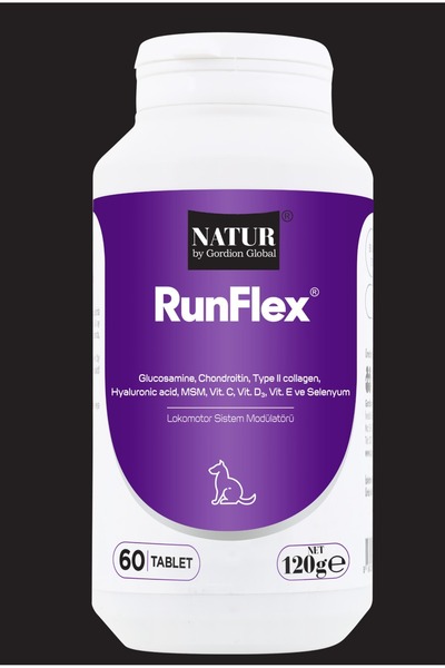 Natur by Gordion Global Runflex (KÖPEKLERDEKİ EKLEM PROBLEMLERİNDE DESTEKLEYİCİ)