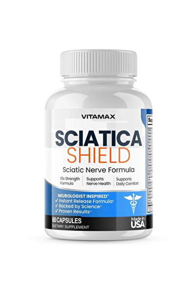 Vitamax Sciatica shield nerve formula 10x strength formula 60 capsules