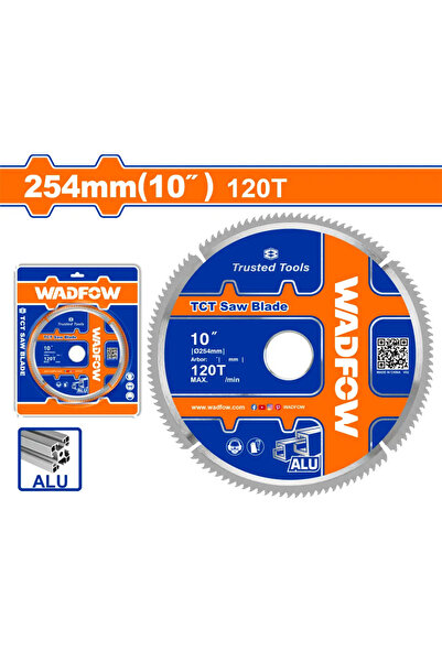 WADFOW ديسك قص ألمنيوم 254مم 120 سن — WTC2K04