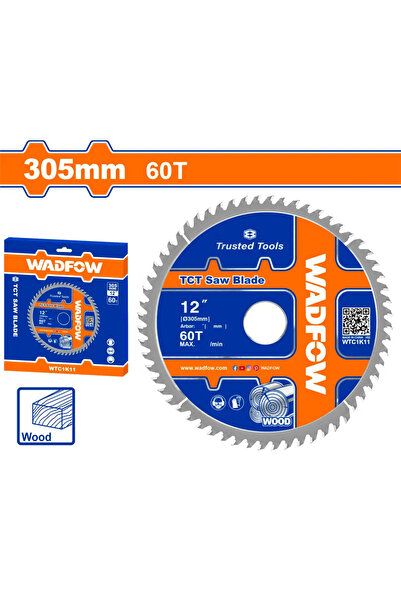 WADFOW ديسك قص خشب 305مم 60 سن — WTC1K11