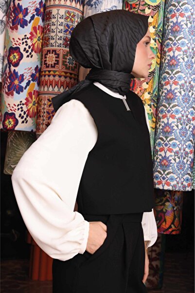 VALORSCARF Zebra Desen Antrasit