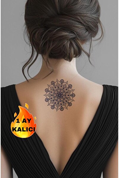 Mecit Tuhafiye 1 AY KALICI MANDANA DESEN VUCUT İÇİN GEÇİCİ DÖVME