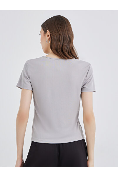 Take Two By Styli Solid Regular Fit Buttoned T-Shirt