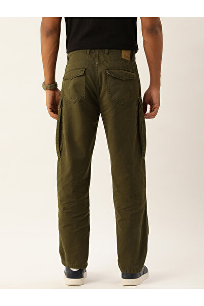 Bene Kleed By Styli Men Relaxed Fit Cotton Cargo Trousers