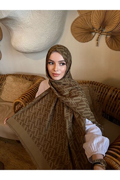 CUOCA LOUNGE kadın Ebray Pamuk İpek Şal 4 Mevsim Kullanım