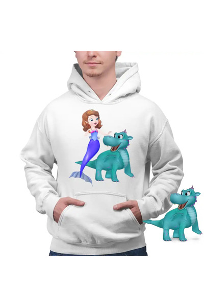 OEM Men's Hoodie Sofia the First Dragon, Sofia the First