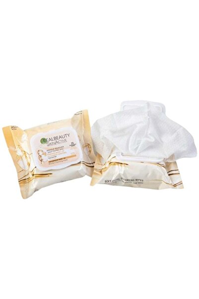 real beauty مناديل REALBEAUTY Pure Clean لإزالة المكياج، 25 قطعة