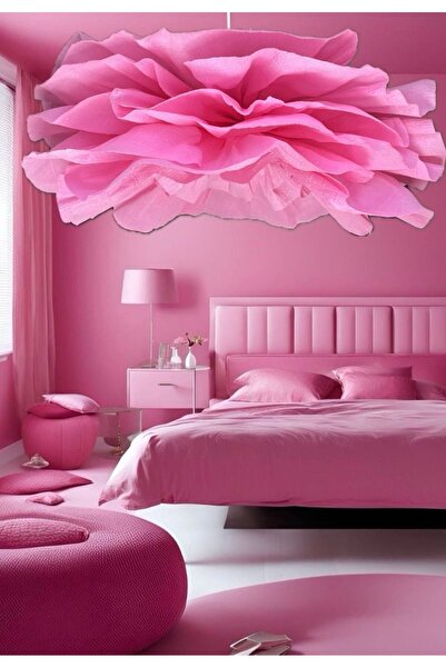 Luxora Şeker Pembe Bohem Model Sarkıt Avize - Salon, Yatak Odası ve Çocuk Oda...