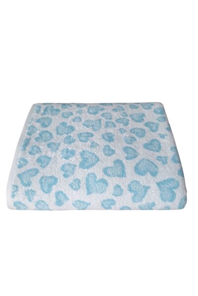 Özdilek Eko Heart Bath Towel - 90X140 cm - Mint