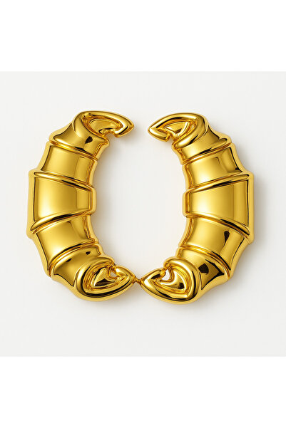 Venus Design أقراط كرواسون من الفولاذ