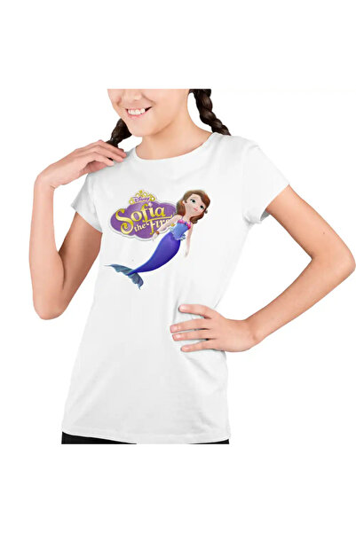 OEM Tricou Copii Fete Sofia Intai Sirena, Sofia the First