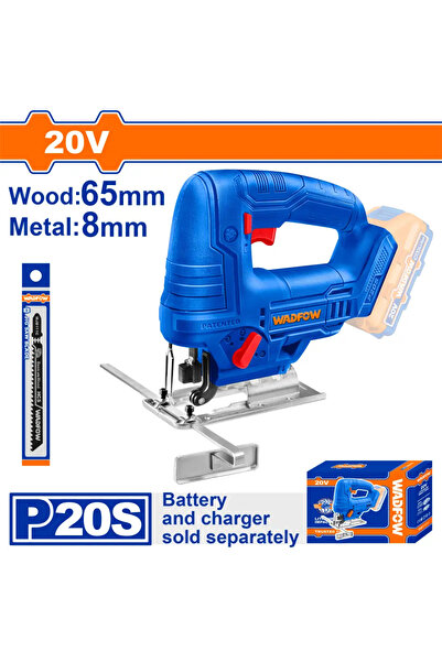 WADFOW 20V Cordless Jigsaw - WLS1565 (Battery and charger not included, sold separately.)