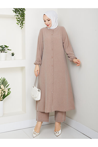 Rüyam Moda Shirt and Pants Double Gökçe Set