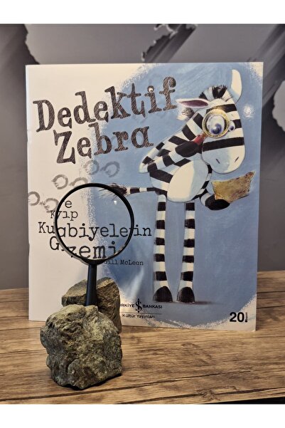 TÜRKİYE İŞ BANKASI KÜLTÜR YAYINLARI Dedektif Zebra ve Kayıp Kurabiyelerin Giz...