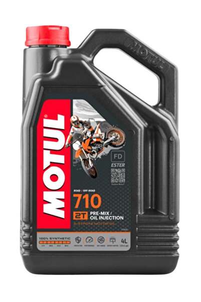 Motul 710 2t Motosiklet Motor Yağı 4 Lt