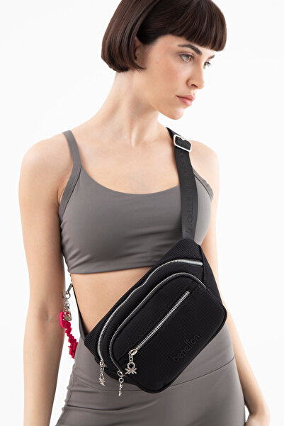 United Colors of Benetton Benetton Women's Waist Bag Black Bnt1559