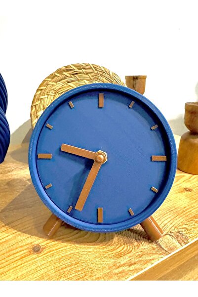 Kant Store Modern Dekoratif Masa Saati – Sessiz Mekanizma, Minimalist Tasarım, Şık Ahşap Detaylı