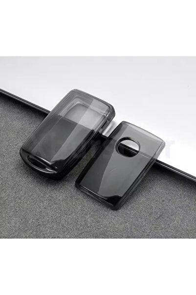 AYCANSTORE Mazda Key Remote Case Transparent Dark Transparent