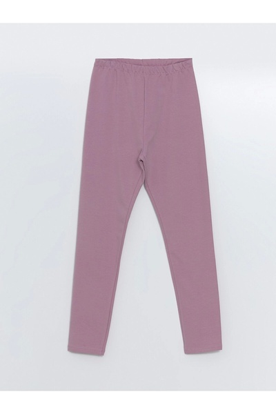 LC Waikiki LCW Kids Lilac Basic κολάν για κορίτσια με ελαστική μέση